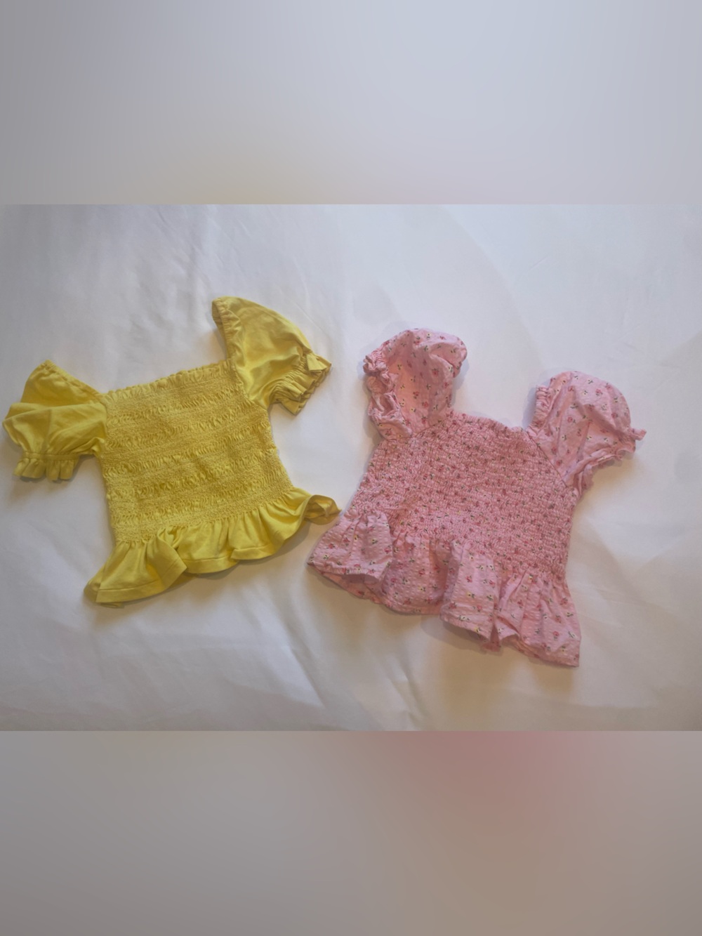 Toddler girl adorable top bundle